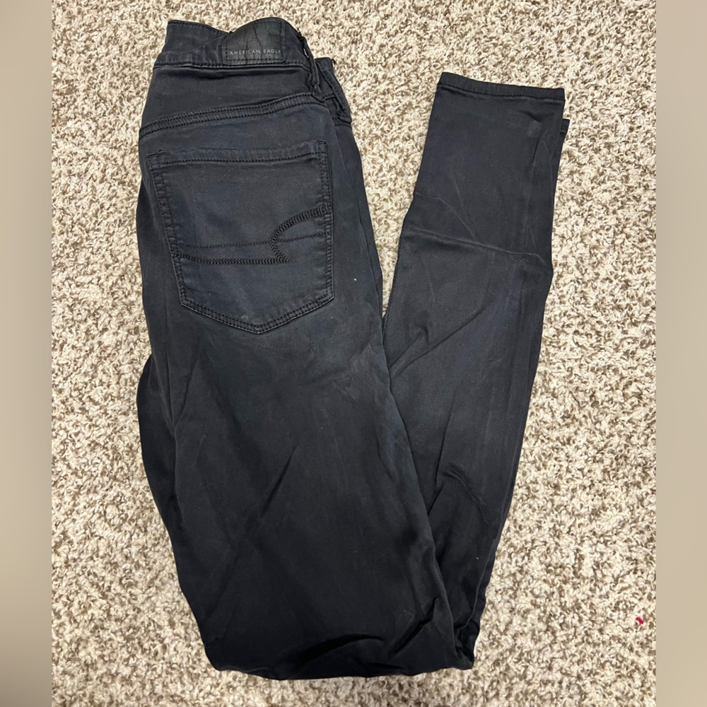 American Eagle Outfitters Women's Black Skinny Jeans